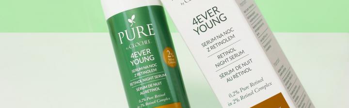 Serum na noc 4EVER YOUNG od Pure by Clochee - kosmetyk stworzony we współpracy z influencerką